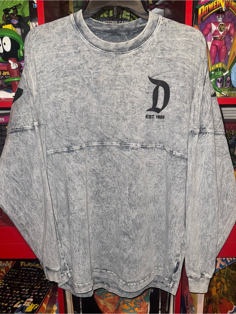 Disneyland x Spirit Jersey x Acid wash long sleeve